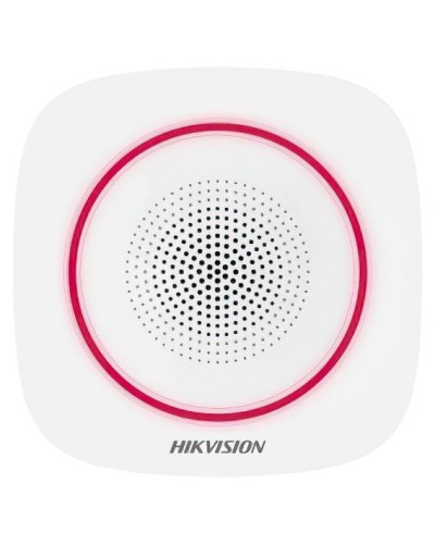 DS-PS1-II-WE(RU) Red Indicator. Оповещатель свето-звуковой радиоканальный. AX PRO Hikvision в Твери