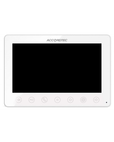 AT-VD751C/M/SD WH. Монитор домофона цветной с функцией «свободные руки». AccordTec в Твери
