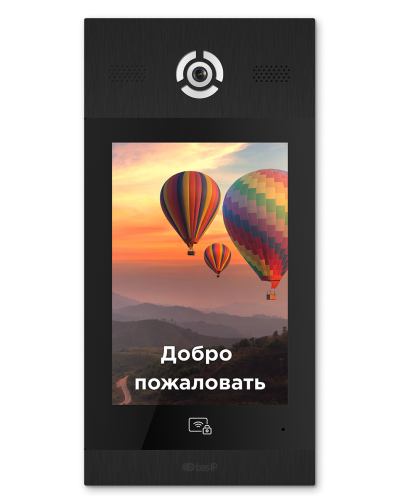 AA-14FB BLACK. Вызывная панель подъездного IP-домофона. BAS-IP в Твери