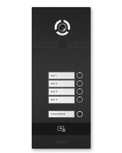 BI-04FB BLACK. Вызывная панель IP-домофона. BAS-IP в Твери