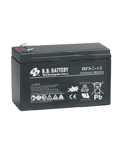 B.B. Battery BPS 7-12. Аккумулятор герметичный свинцово-кислотный. B.B. Battery в Твери