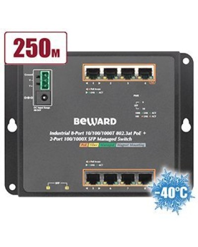 STWP-0802HP. Коммутатор 8-портовый. Beward в Твери