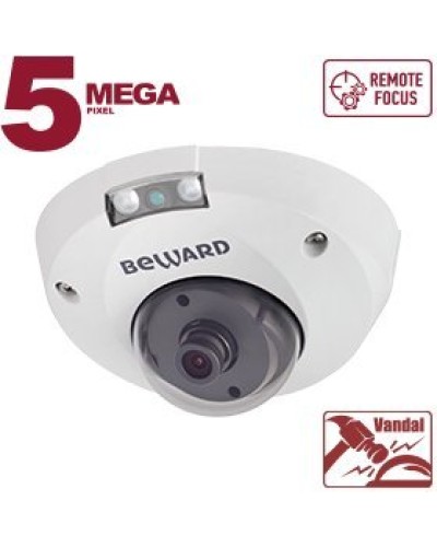 B5320DMR (2.8мм). Видеокамера IP купольная. Beward в Твери