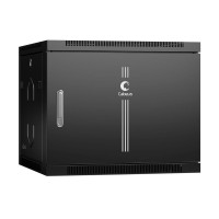 SH-05F-9U60/35m-BK (8611c). Шкаф телекоммуникационный 19 настенный 9U. CABEUS