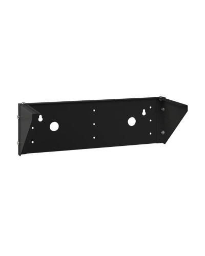 NC-3U-V-BK (12025c). Кронштейн настенный вертикальный 19 3U, цвет черный. CABEUS в Твери