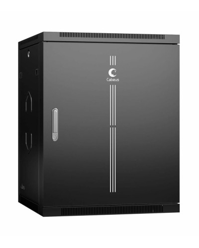 SH-05F-15U60/60m-R-BK (10746c). Шкаф телекоммуникационный 19 настенный 15U. CABEUS в Твери
