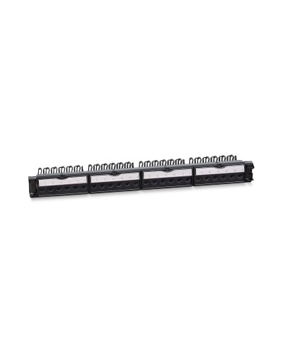 PL-24-KJ-RJ45-Cat.6-180T (11831c): Патч-панель 19" (1U), 24 порта RJ-45, категория 6, с задним кабельным организатором в Твери
