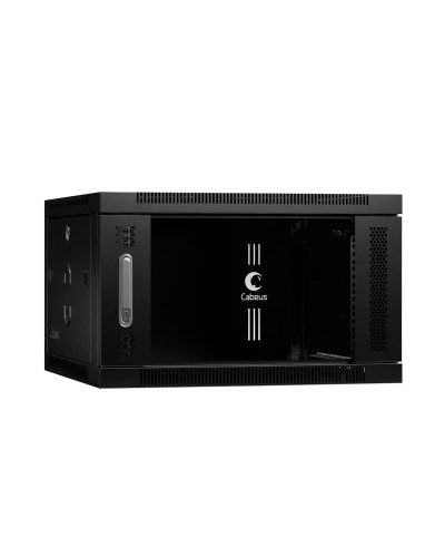 SH-05F-6U60/35-BK (8608c). Шкаф телекоммуникационный 19 настенный 6U. CABEUS в Твери