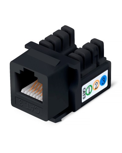 KJ-RJ12-90-BK (9481c): Вставка Keystone Jack в Твери