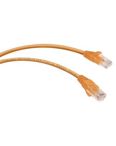 PC-UTP-RJ45-Cat.6-0.3m-OR (8696c), оранжевый. Патч-корд медный. CABEUS в Твери