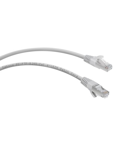 PC-FTP-RJ45-Cat.6-0.5m-LSZH (7907c), серый. Патч-корд медный. CABEUS в Твери