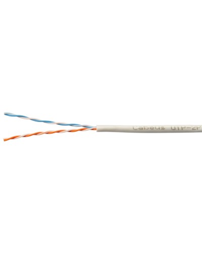 UTP-2P-Cat.5e-SOLID-LSZH-GY-LIGHT-500 (11079c). Кабель «витая пара» (LAN) для структурированных систем связи. CABEUS в Твери
