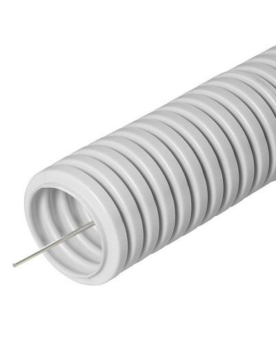 FCPL-32-PVC-025-1-GY (11230c): Труба гофрированная гибкая, лёгкая с протяжкой в Твери