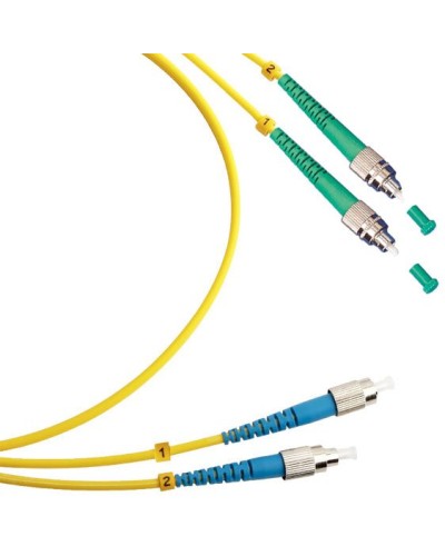 FOP(d)-9-FC/APC-FC/UPC-1m (8101c). Патч-корд оптический. CABEUS в Твери