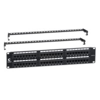 PL-48-Cat.6a-Dual (7652c): Патч-панель 19"