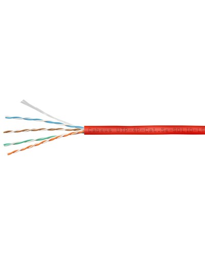 UTP-4P-Cat.5e-SOLID-LSZH-RD (9778c). Кабель «витая пара» (LAN) для структурированных систем связи. CABEUS в Твери