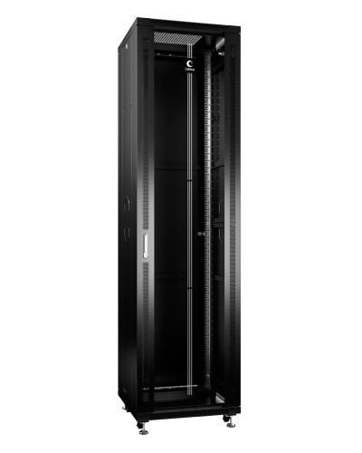 SH-05C-42U60/100-BK (8544c). Шкаф телекоммуникационный 19 напольный 42U. CABEUS в Твери