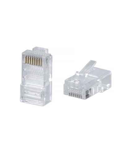 8P8C (100 шт) (7009c). Разъем RJ-45. CABEUS в Твери