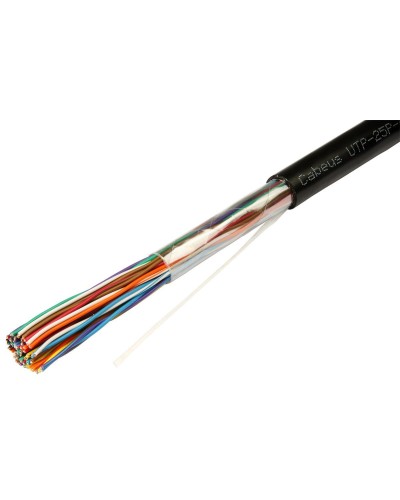 UTP-25P-Cat.3-OUT (7280c). Кабель «витая пара» (LAN) для структурированных систем связи. CABEUS в Твери