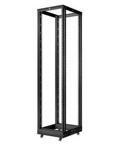 RA-45U-1000-BK (10161c). Открытая стойка 19, 45U, двухрамная, усиленная, цвет черный. CABEUS в Твери