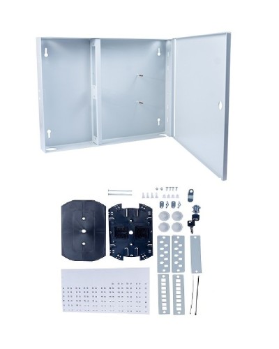 FO-WL-16-SC/2LC/FC/ST-FP-K (12302c). Бокс оптический настенный. CABEUS в Твери