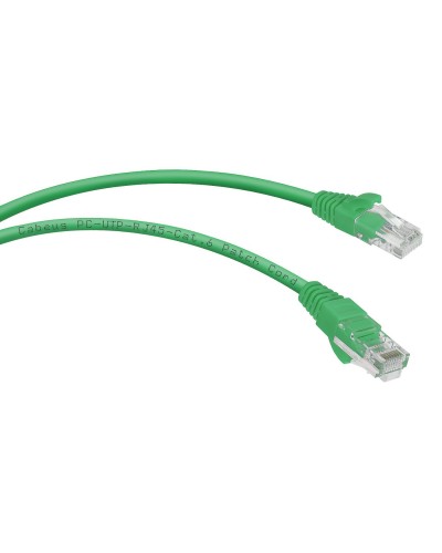 PC-UTP-RJ45-Cat.6-1.5m-GN (8685c), зелёный. Патч-корд медный. CABEUS в Твери