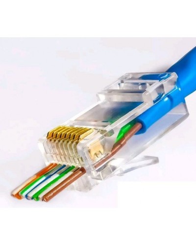8P8C-C6-FC (100 шт) (10795c). Разъем RJ-45. CABEUS в Твери