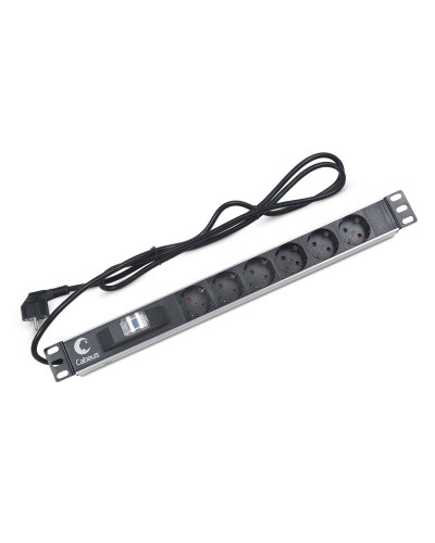 PDU-6P-B-2EU (7292c). Блок розеток 19. CABEUS в Твери