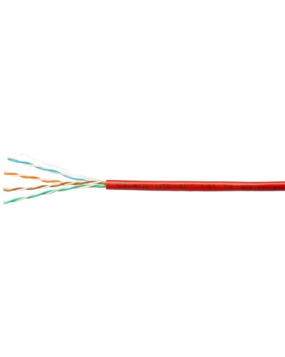 UTP-4P-Cat.5e-SOLID-RD-100 (7249c-5). Кабель «витая пара» (LAN) для структурированных систем связи. CABEUS в Твери