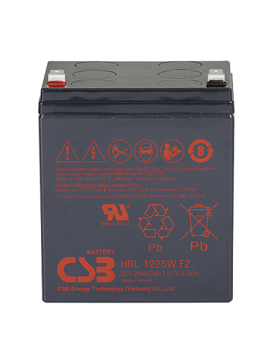 CSB HRL 1225W. Аккумулятор герметичный свинцово-кислотный. CSB в Твери
