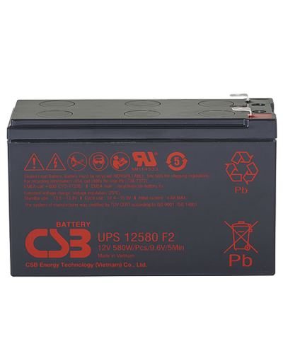 CSB UPS 12580. Аккумулятор герметичный свинцово-кислотный. CSB в Твери