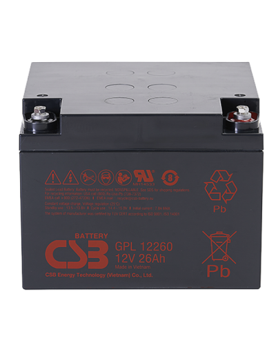 CSB GPL 12260. Аккумулятор герметичный свинцово-кислотный. CSB в Твери