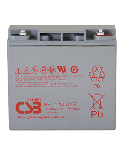 CSB HRL 12280W FR. Аккумулятор герметичный свинцово-кислотный. CSB в Твери