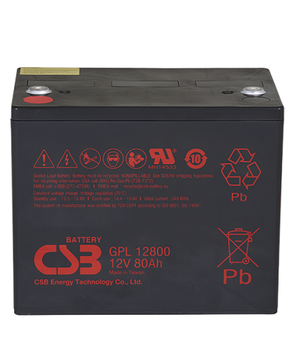 CSB GPL 12800. Аккумулятор герметичный свинцово-кислотный. CSB в Твери