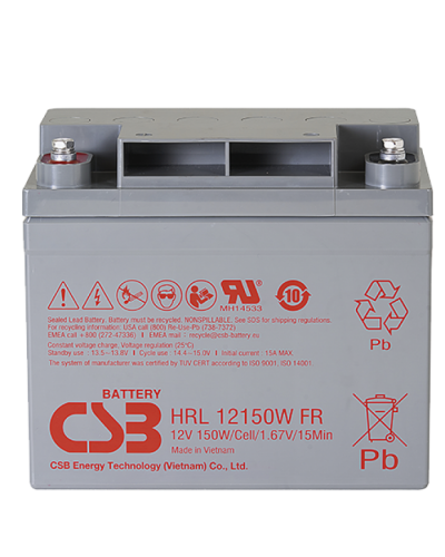 CSB HRL 12150W FR. Аккумулятор герметичный свинцово-кислотный. CSB в Твери
