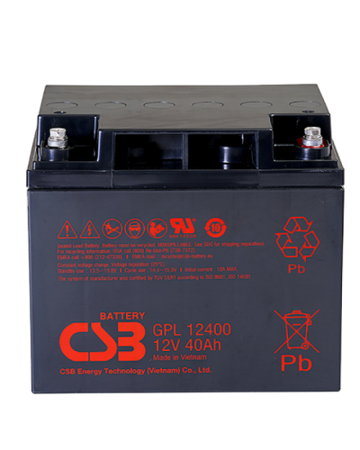 CSB GPL 12400. Аккумулятор герметичный свинцово-кислотный. CSB в Твери