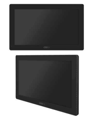 CTV-IM1030W Cloud 10 B (чёрный). Монитор домофона цветной. CTV в Твери