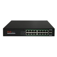 CO-SWP16GFv2. Коммутатор 16-портовый  Gigabit Ethernet с PoE. ComOnyx