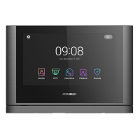 CDV-1024MA/XL (темное серебро) Black Smog. Монитор видеодомофона цветной. Commax