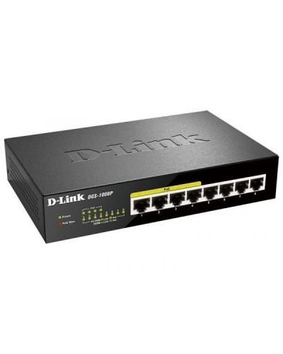DGS-1008P/E1A. Коммутатор. D-Link в Твери
