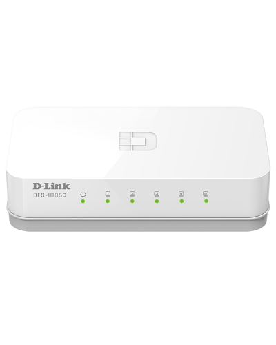DES-1005C/B1A. Коммутатор с 5 портами 10/100Base-TX. D-Link в Твери