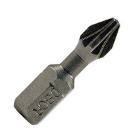 Биты Pz1x25 мм, Torsion, C 6,3 (10шт) (D-T-PZ01-025-010): Биты фрезерованные