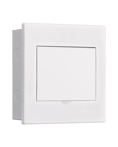 Корпус ЩРВ-М 6 модулей IP41 встраиваемый белая дверь (31101DEK). Корпус пластиковый. DEKraft в Твери