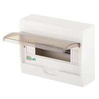 ЩРН-П-12  IP41 настенный (31011DEK). Щиток модульный с прозрачной дверцей. DEKraft