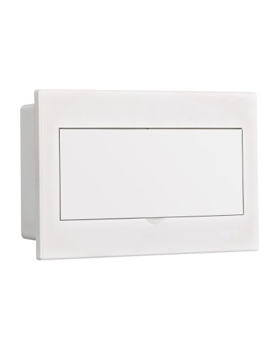 Корпус ЩРВ-П 13 модулей IP41 встраиваемый белая дверь (31083DEK). Корпус пластиковый. DEKraft в Твери