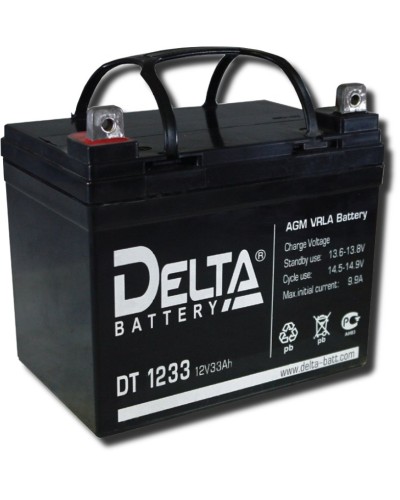Delta DT 1233. Аккумулятор герметичный свинцово-кислотный. Delta в Твери