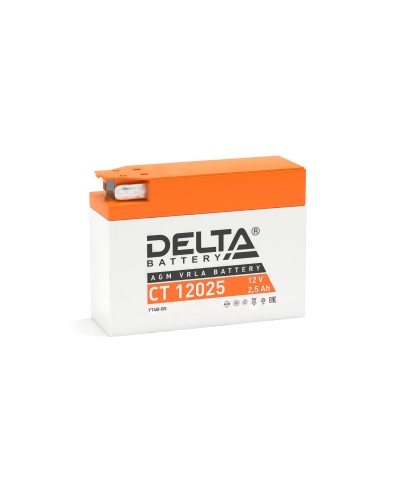 Delta CT 12025. Аккумулятор герметичный свинцово-кислотный стартерный. Delta в Твери