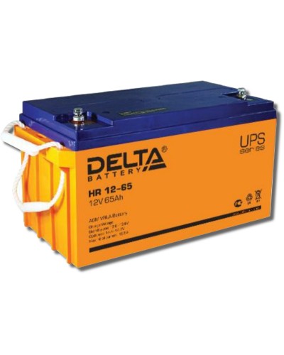 Delta HR 12-65. Аккумулятор герметичный свинцово-кислотный. Delta в Твери