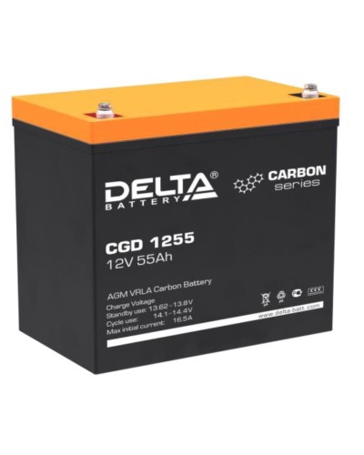Delta CGD 1255. Аккумулятор герметичный свинцово-кислотный. Delta в Твери
