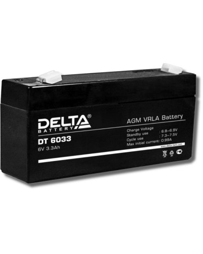 Delta DT 6033. Аккумулятор герметичный свинцово-кислотный. Delta в Твери